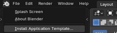 install-app-template
